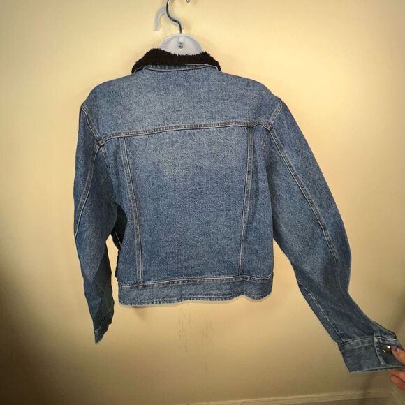 Soncy Plus Denim Teddy Collar Jean‎ Jacket (Soncy size 3X) - Picture 13 of 16
